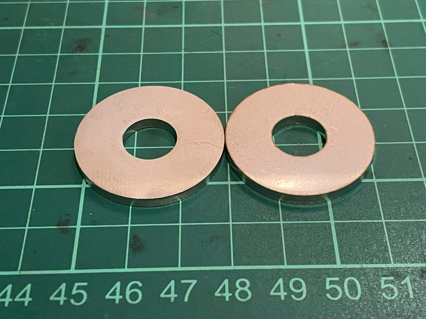 Upper Fulcrum Washers, Pair