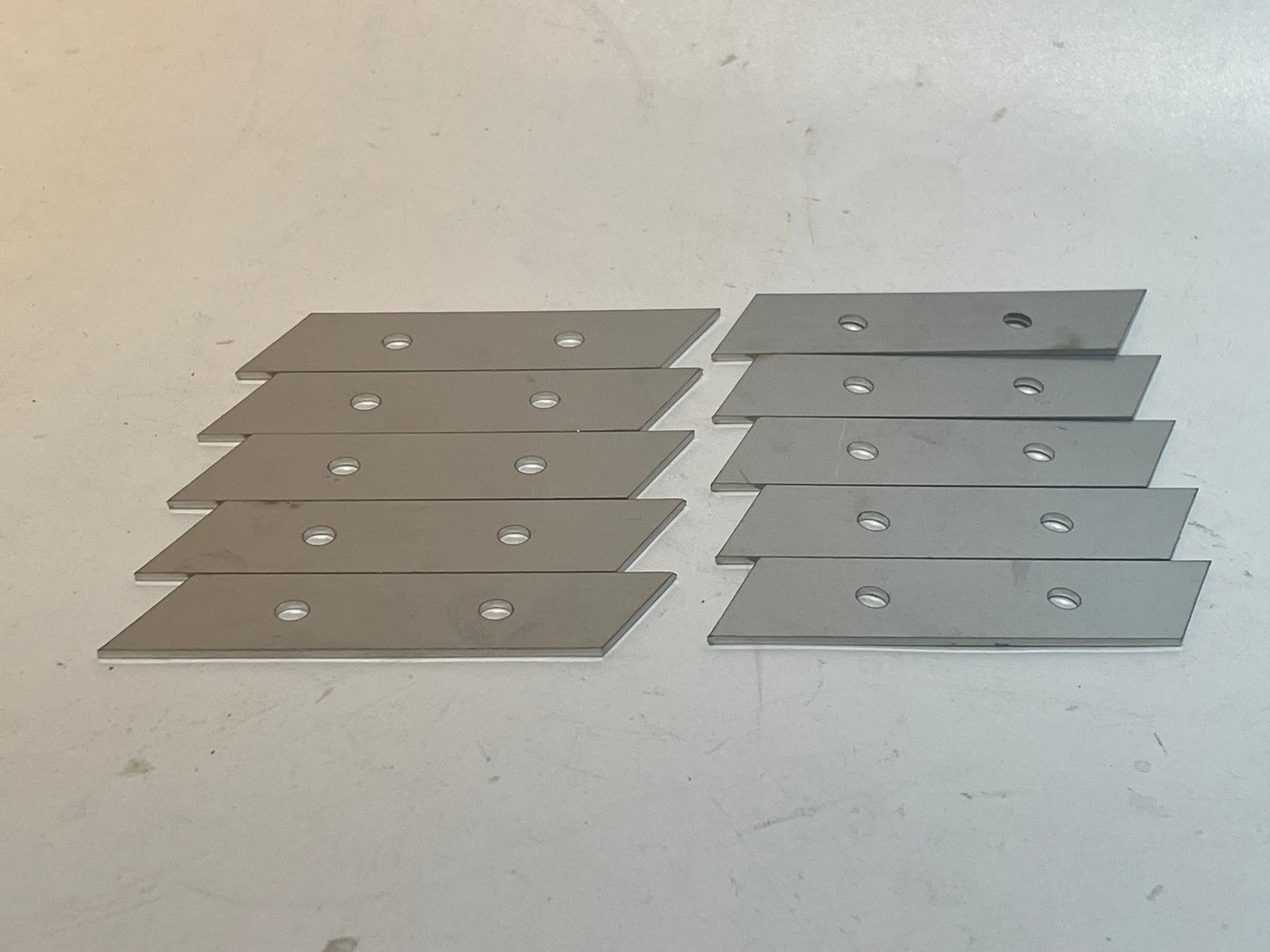 Body Mounting Plate Set, Stainless