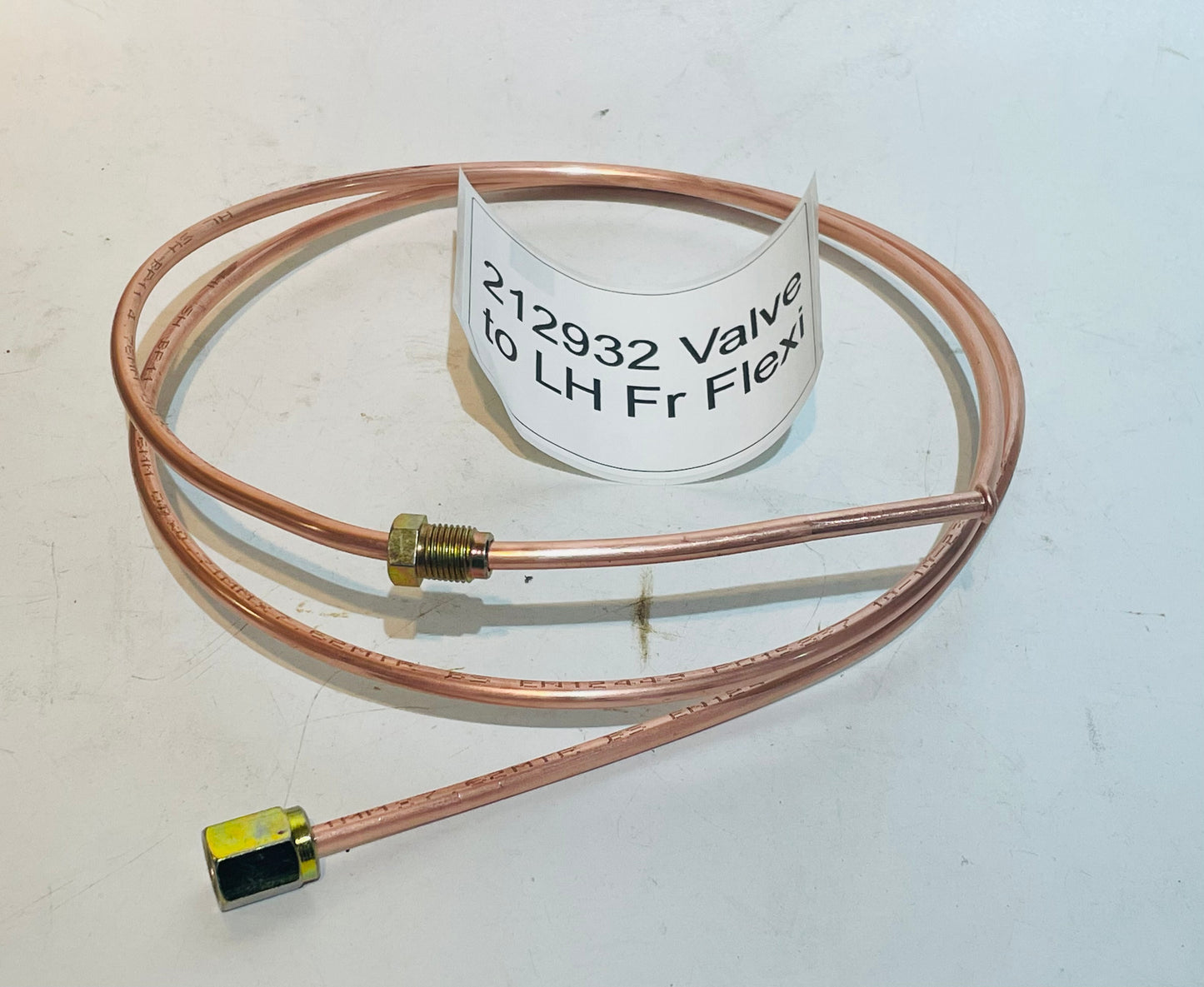 Brake Pipe - Valve to Left Hand Front Flexible Hose