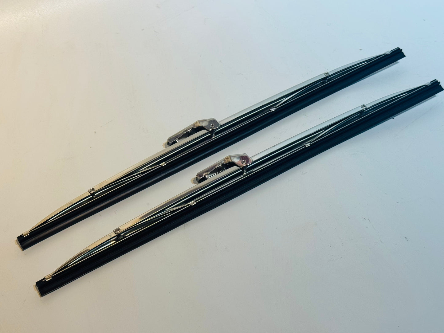 Stainless Steel Wiper Blades -Pair