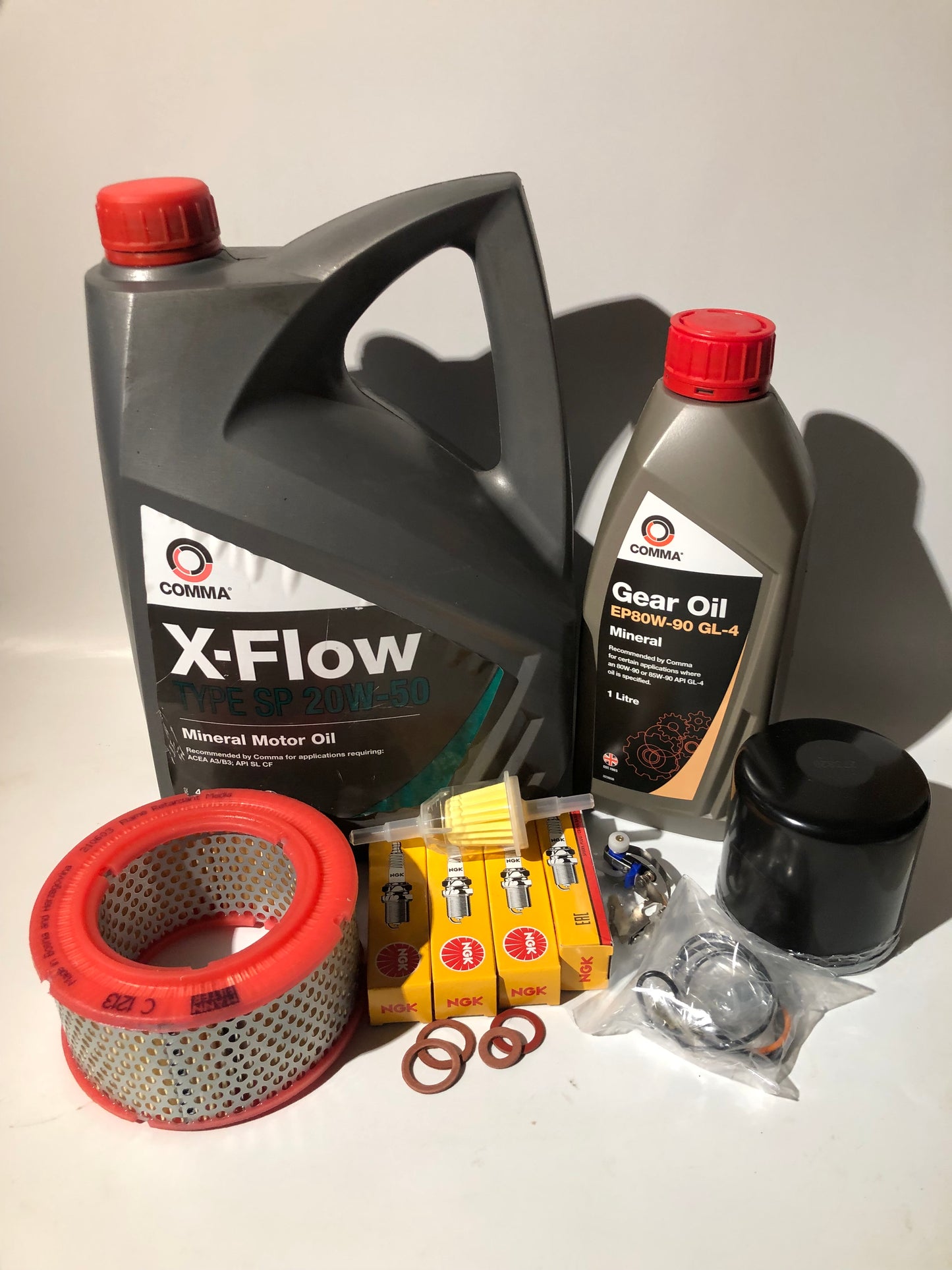 Service Kit Including Oils, Reliant Rialto, Fox, Robin