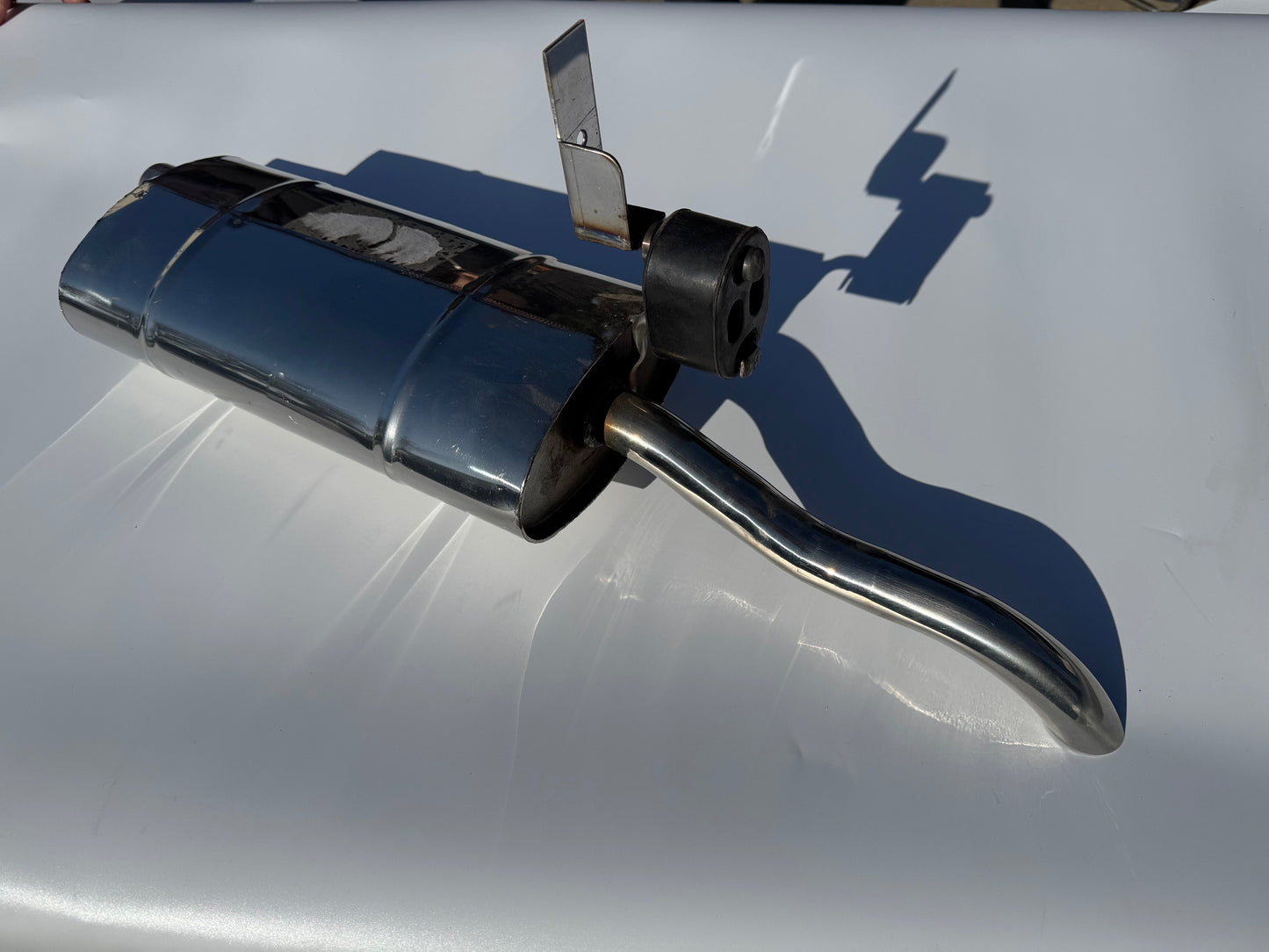 Robin 2 3 Rear Exhaust Silencer - Oval