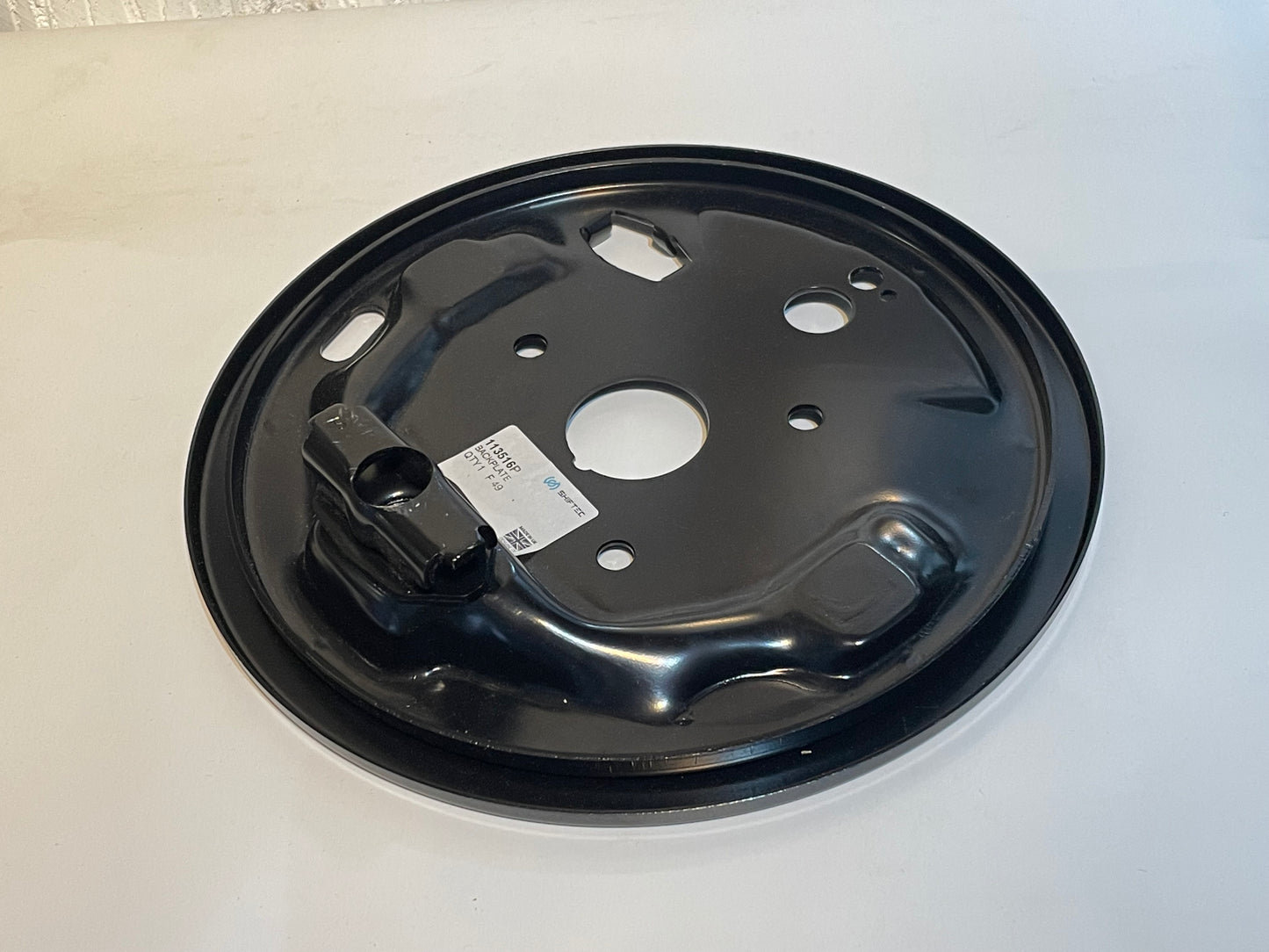 Brake Backplate, Rear Right Hand