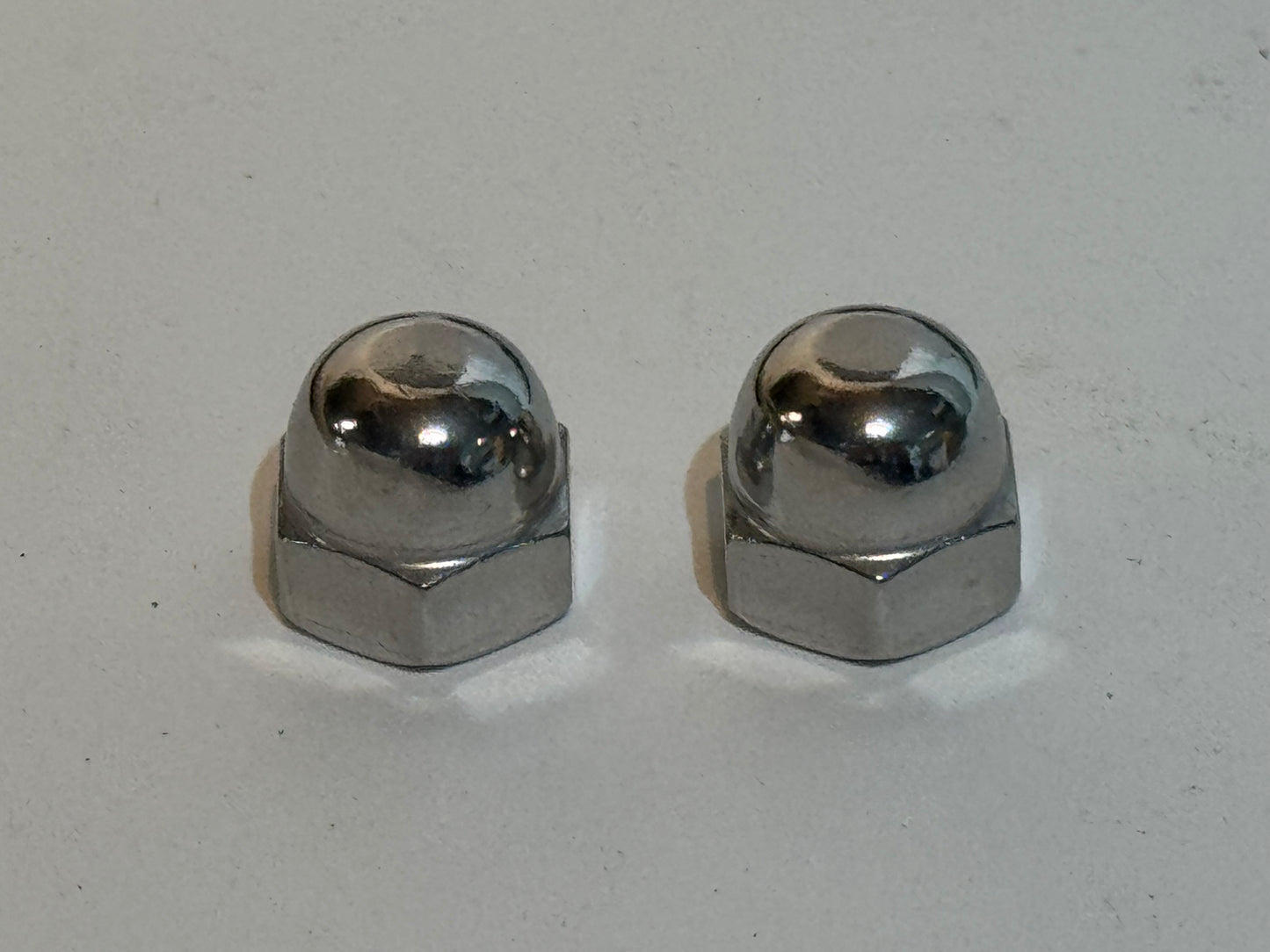 Rear Window to Hinge Domed Nuts - Pair