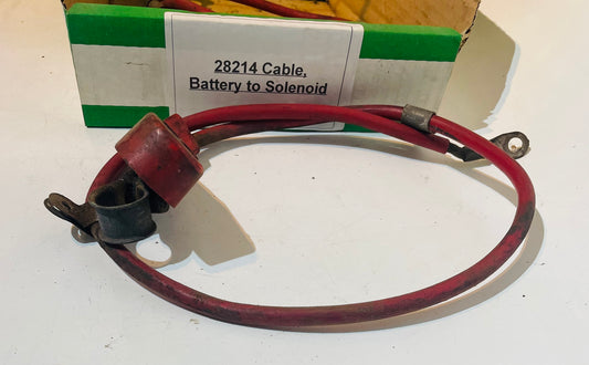 Cable - Battery to Starter Solenoid