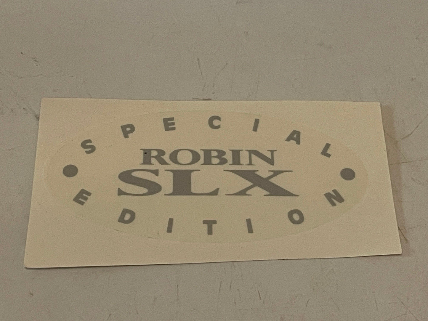 'Special Edition ROBIN SLX' Decal,