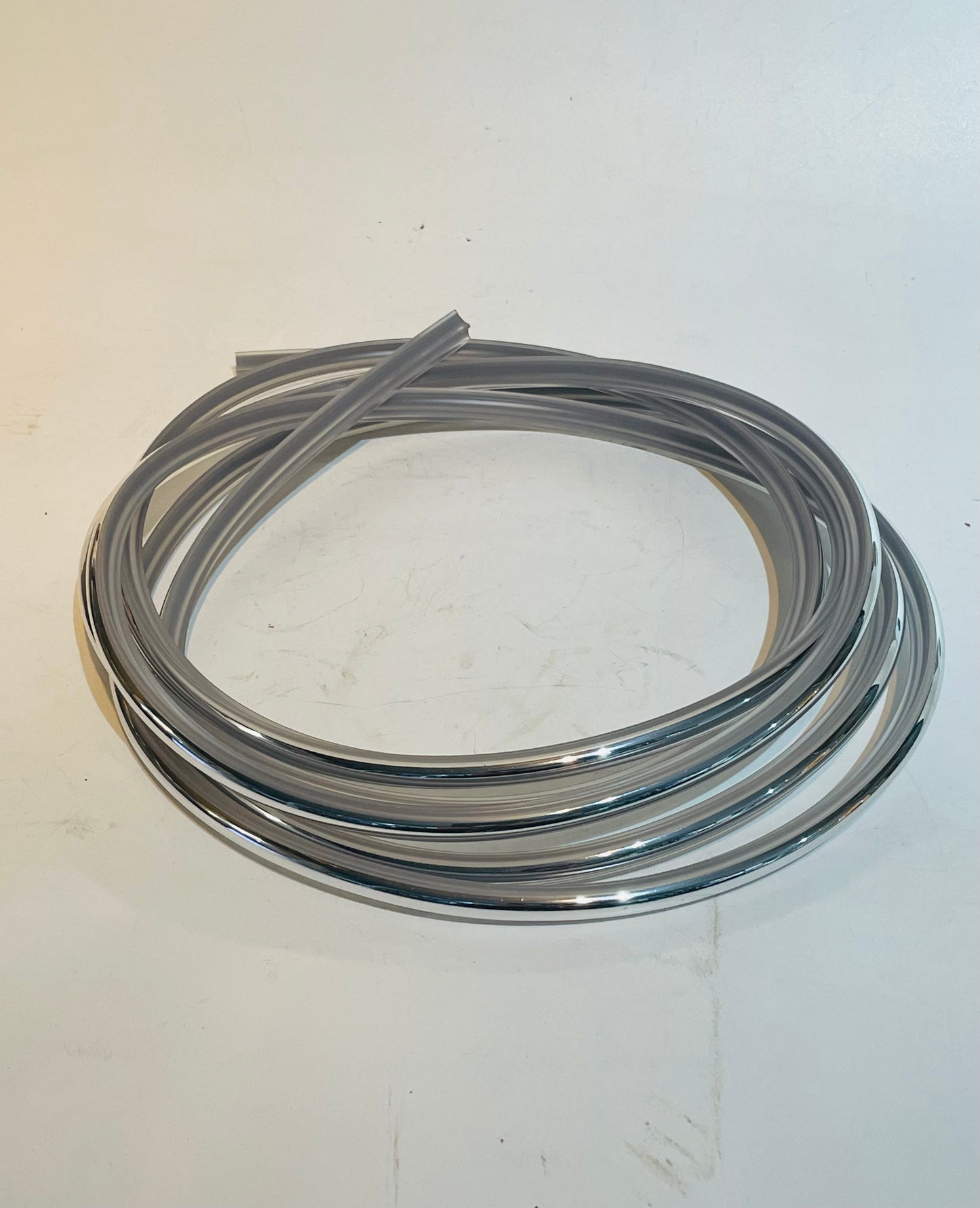 Chrome Windscreen Rubber Filler, Locking Strip