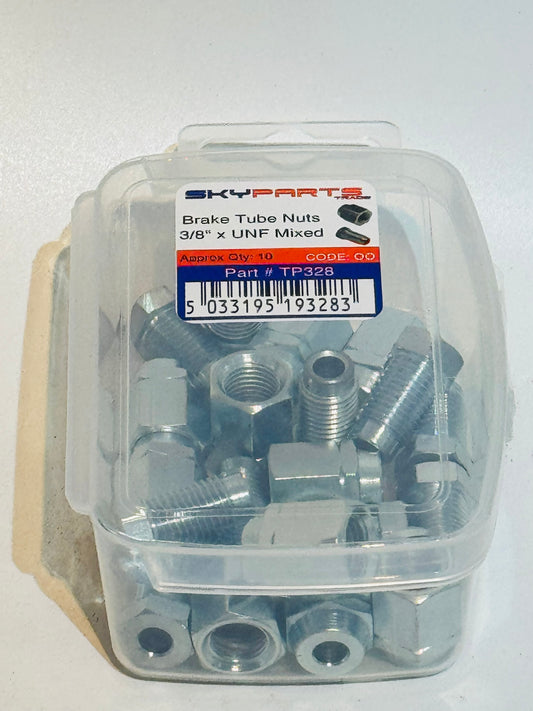 Brake Pipe Nuts - UNF Mixed